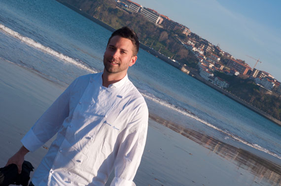 Javier Izarra, chef de Tamarises Restaurante