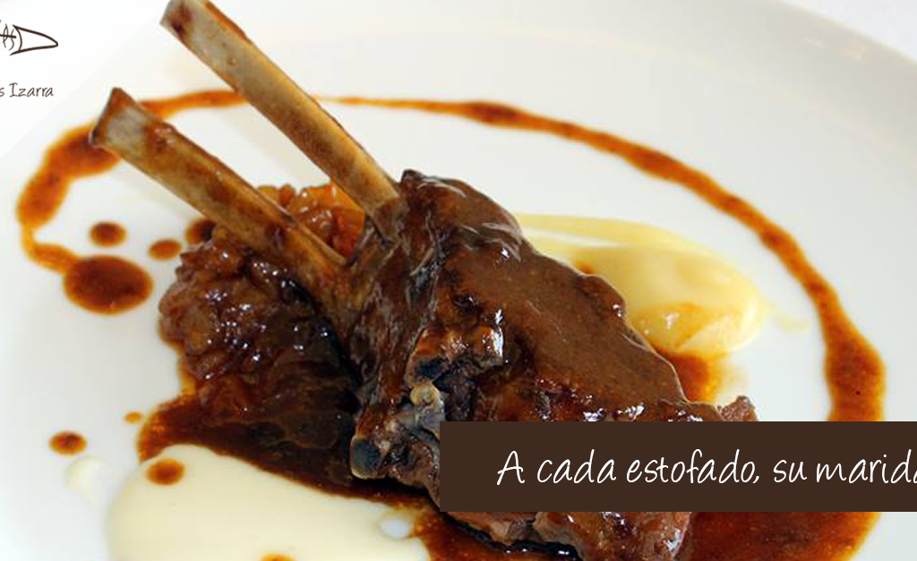 A cada estofado su maridaje