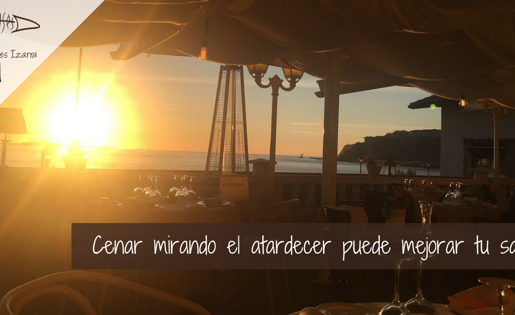 Cenar mirando el atardecer puede mejorar tu salud
