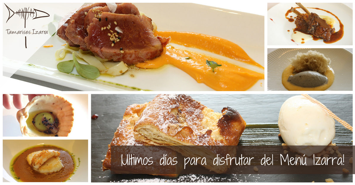 Ultimos días para probar el Menu Izarra