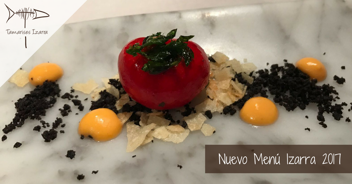 Nuevo Menú Izarra 2017