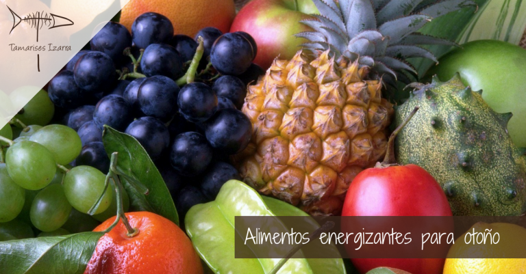 Alimentos energizantes para otoño