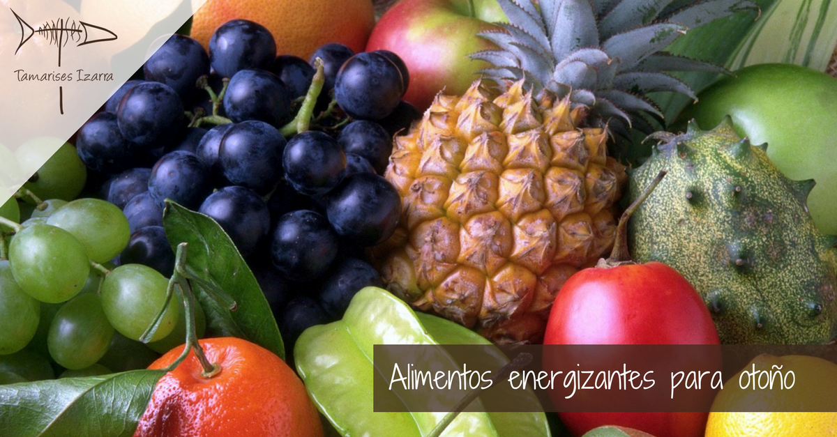 Alimentos energizantes para otoño